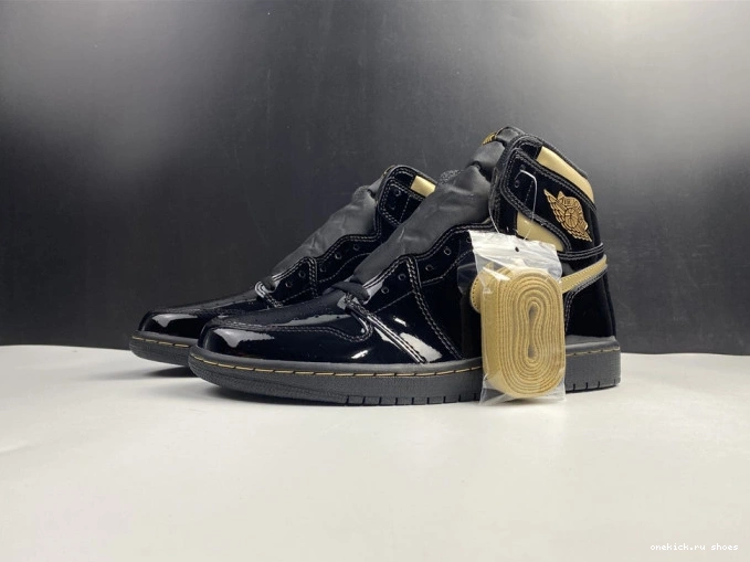 Rep HIGH GOLD JORDAN RETRO BLACK AIR METALLIC 1 555088-032 (2020) 0815